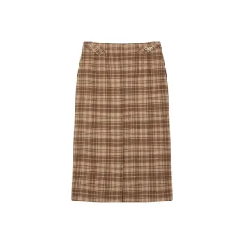Teenie Weenie Casual Short Skirts Women's Khaki