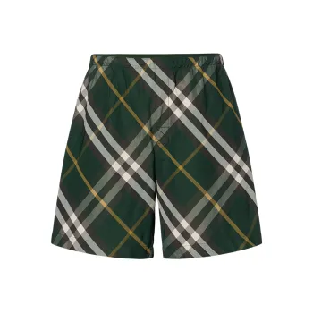 Burberry Check Swim Shorts