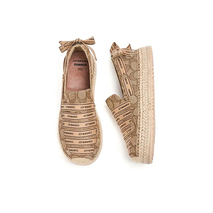Joy&Mario Espadrilles Women's Black, Apricot, Green-7