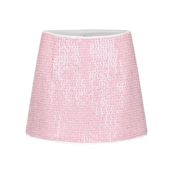 URBAN REVIVO Casual Short Skirts Women's Pink
