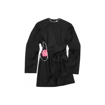 Acne Studios Long Sleeved Dresses Women's Black
