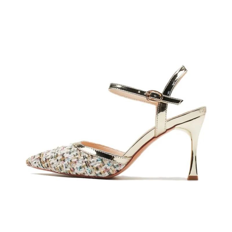 City Camel Slim Heel High Heels Women's-5