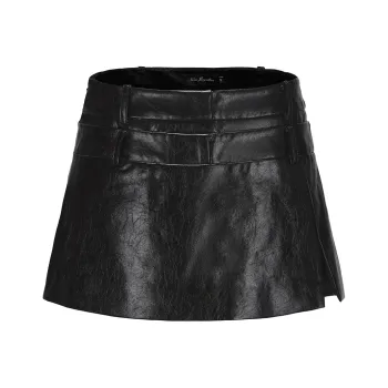 NANA JACQUELINE Casual Short Skirts Women's Black
