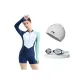 Clothing Sets (Swimsuit+Swim Goggles+Swimming Cap)