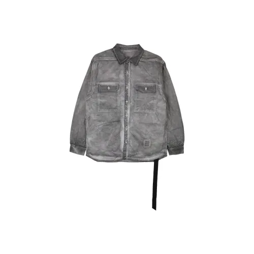 PRINT Owens DRKSHDW Jackets & Coats Men's Dark Gray