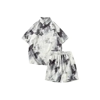 Fakeyoung Shirt Matching Set Unisex