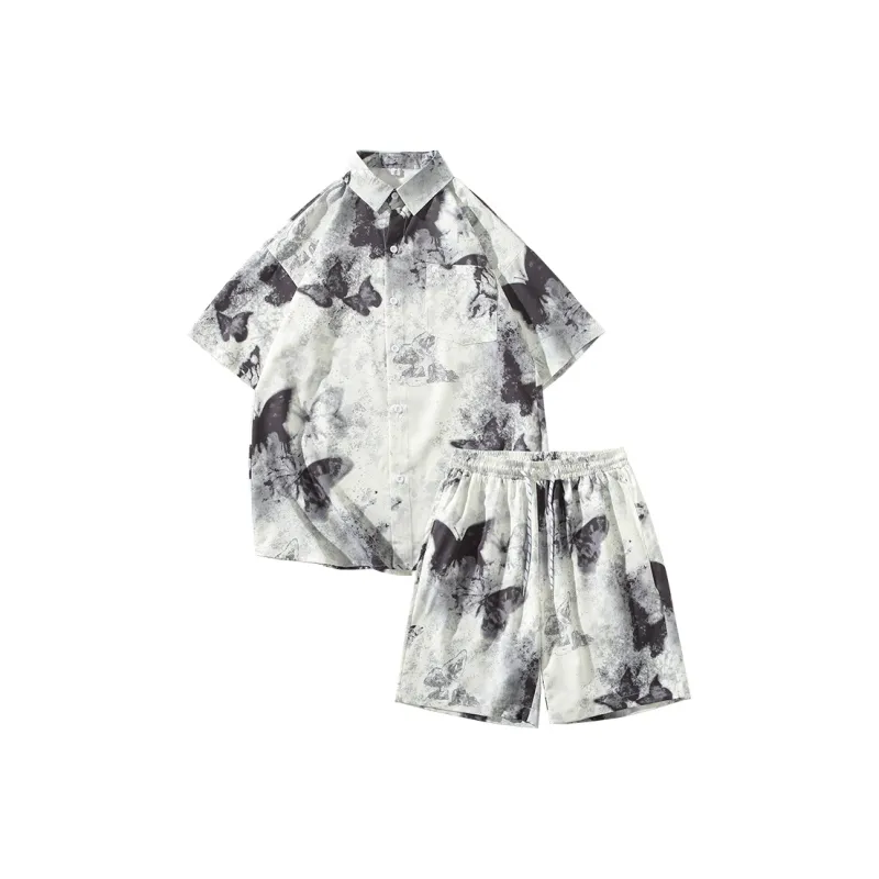 Fakeyoung Shirt Matching Set Unisex-0