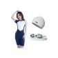 Clothing Sets (Swimsuit+Swim Goggles+Swimming Cap)