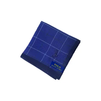 Polo Ralph Lauren Silk Scarves Unisex Blue