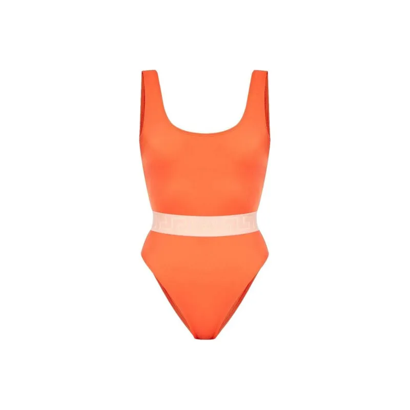 VERSACE Logo waistband Swimsuit-0