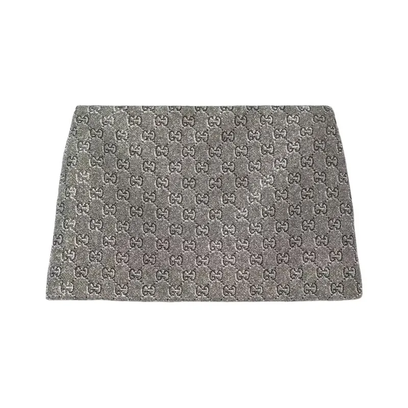 GUCCI Monogrammed Tweed Skirt-0