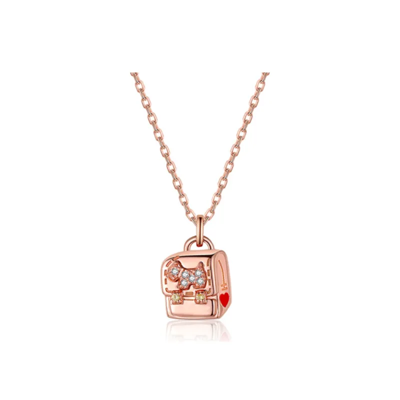 Agatha 925 Sterling Silver Necklaces Women's Rose Gold-4
