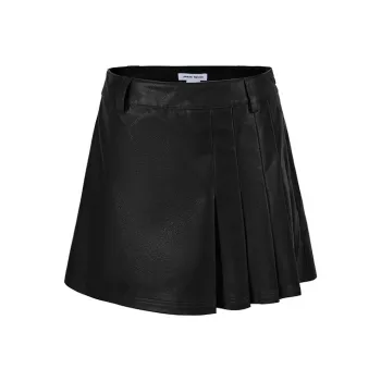 URBAN REVIVO Casual Short Skirts Women's Black