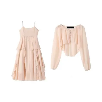 Incolore Skirt Set Women's Apricot