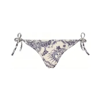 DIOR Bikini Bottom Swimming Shorts Women's Blue
