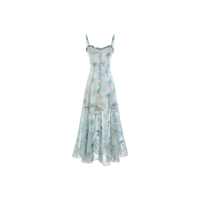 Blovelan Slip Dresses Women's Mist Tea-1