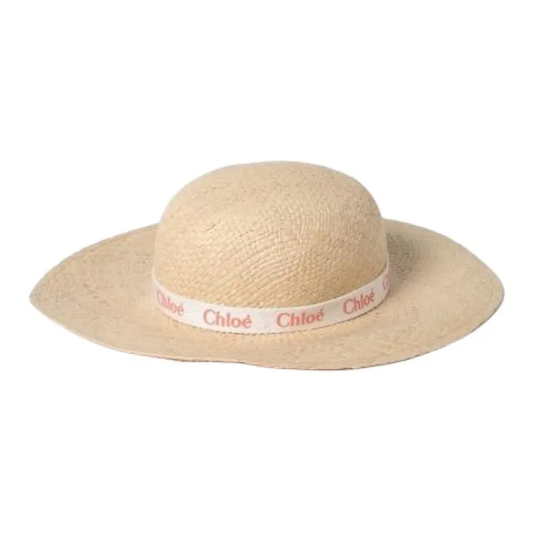 Chloé Kids Logo-print Strap Sunhat-1