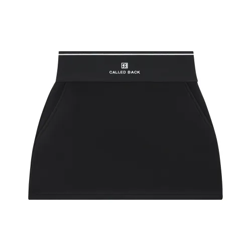 CALLED BACK Casual Short Skirts Women's Black