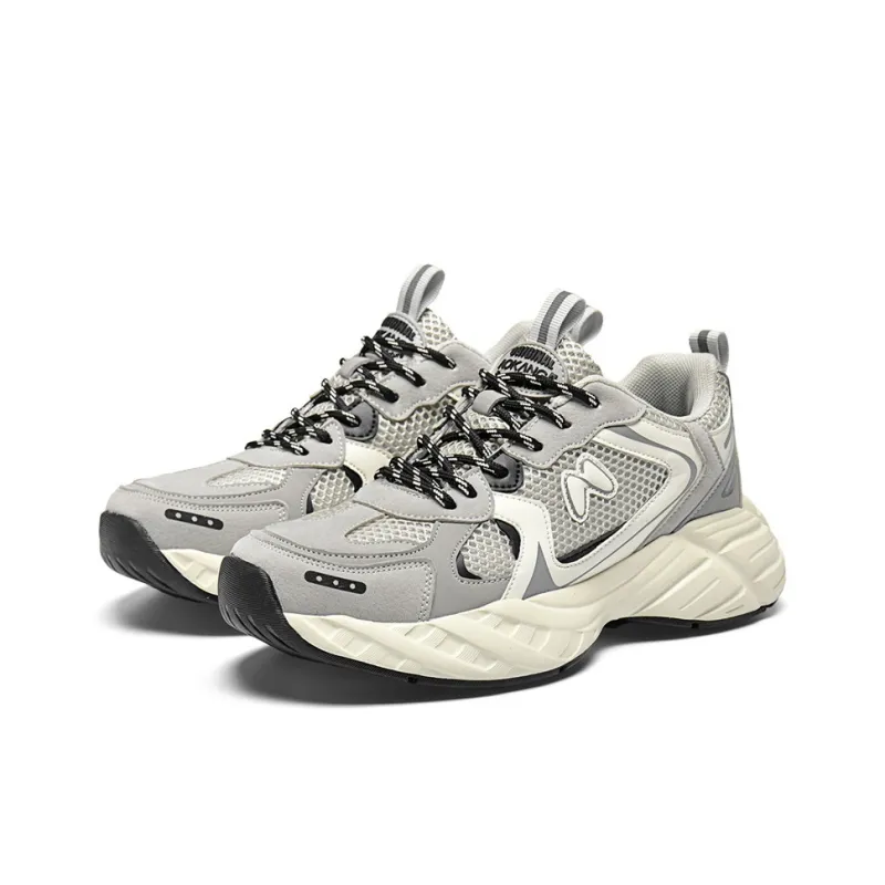 AOKANG Earth Stroll Series Slip Resistant, Abrasion Resistant, Breathable, Lightweight Low Top Chunky Sneakers Women's-8