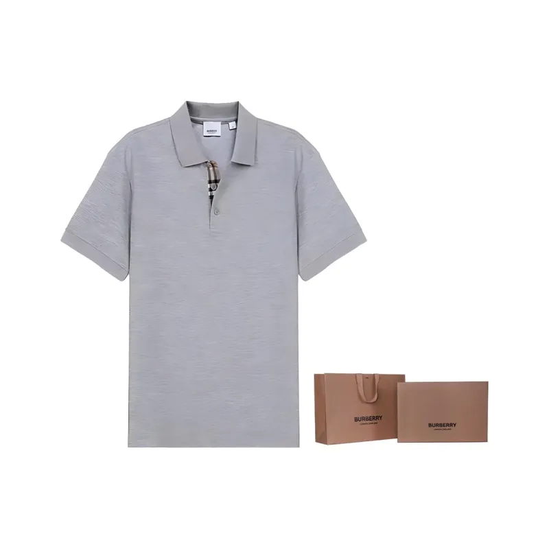 Burberry Polo Shirt Women's Gray-8