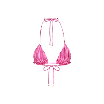 PRINCESS POLLY NEVAEH TRIANGLE BIKINI TOP Bikini Women's Pink Stripe/Pink Stripes