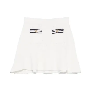 Self portrait Textured Knit Mini Skirt