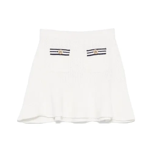 Self portrait Textured Knit Mini Skirt