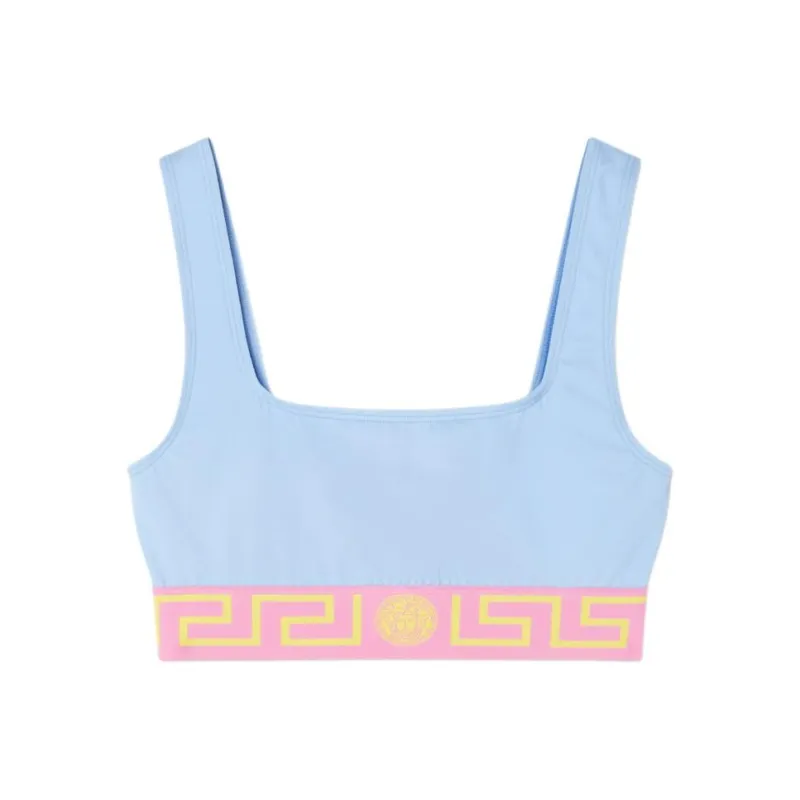 VERSACE SS24 Bikini Women's Blue-0