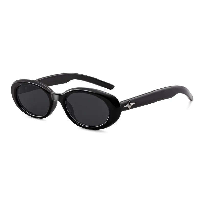 MK MINGKU Oval Sunglasses Unisex-2