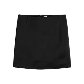 TOTEME Casual Short Skirts Women's Black