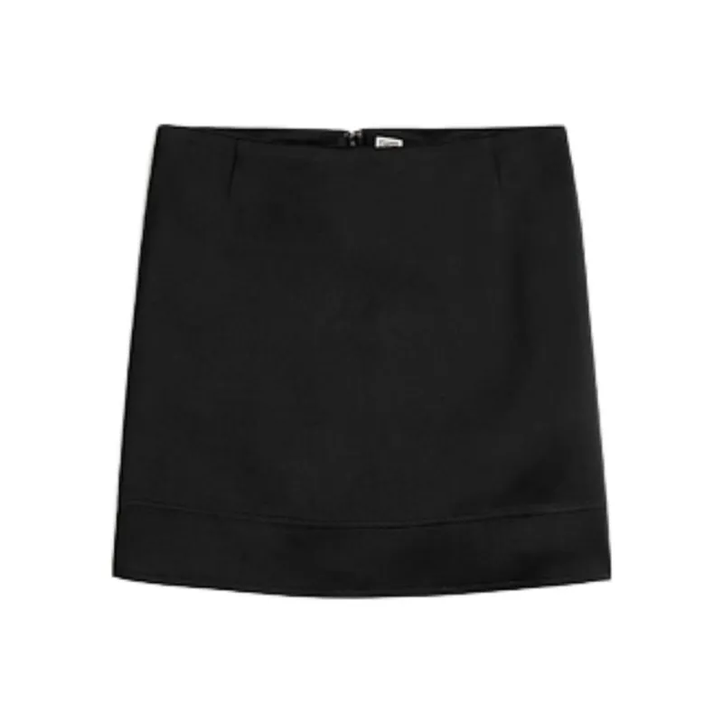 TOTEME Casual Short Skirts Women's Black-0