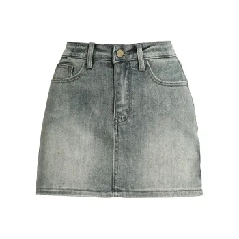 FLIM Denim Short Skirts Women's