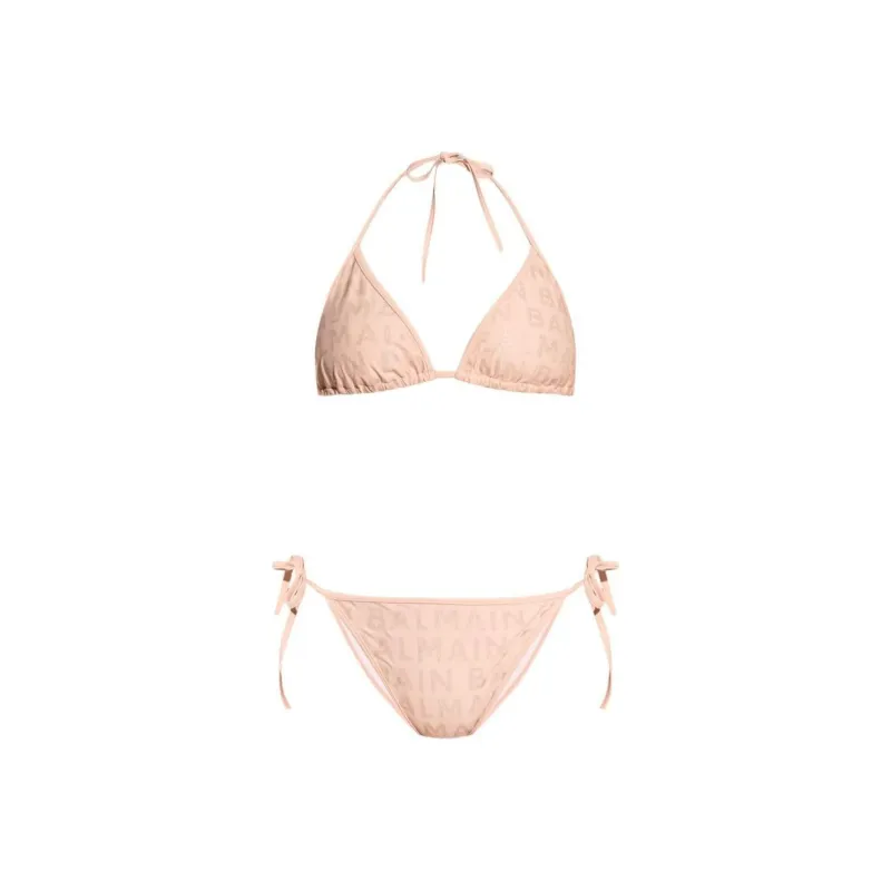 BALMAIN SS24 Bikini Women's Blush Pink-0