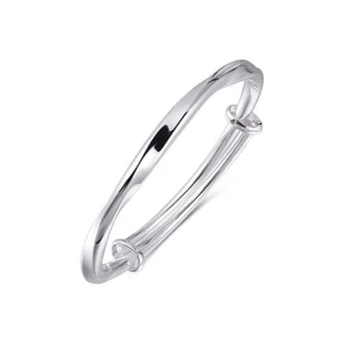 KING TAI SANG 999 Fine Silver Sterling Silver Bracelets Women's