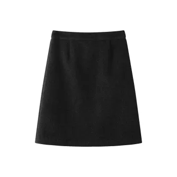 THE SEA LIFE Casual Short Skirts Women's Black Gray