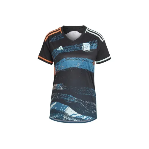 Adidas Argentina Soccer Jerseys Women's Black