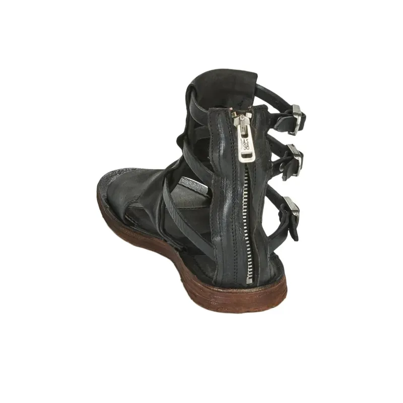 AirStep RAMOS BRIDES Roman Sandals Women's Black-4