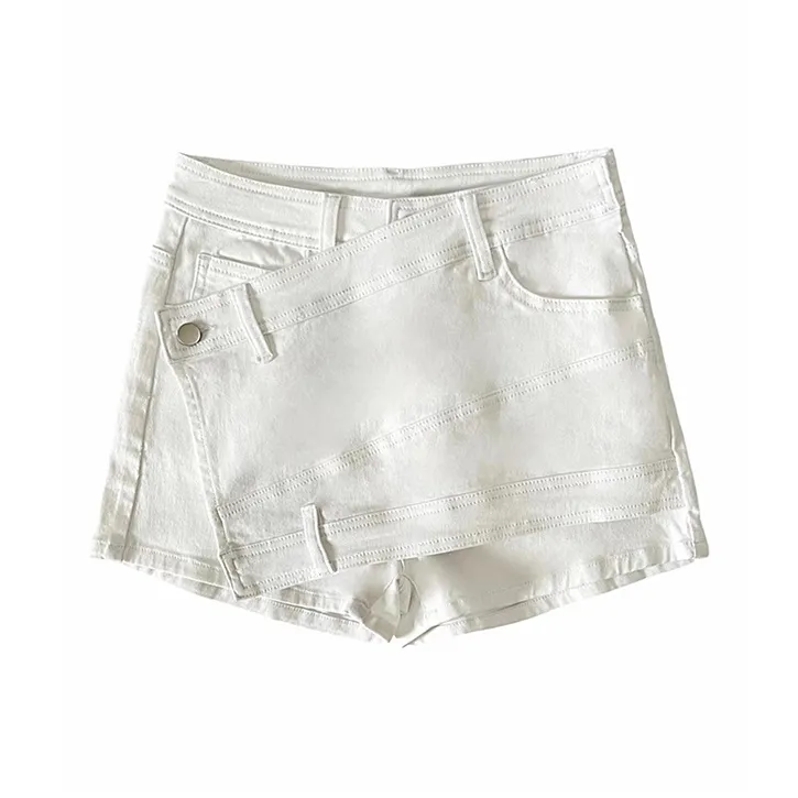 Wen Shan Denim Shorts Women's-7