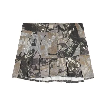 DND4DES Casual Short Skirts Women's Camouflage