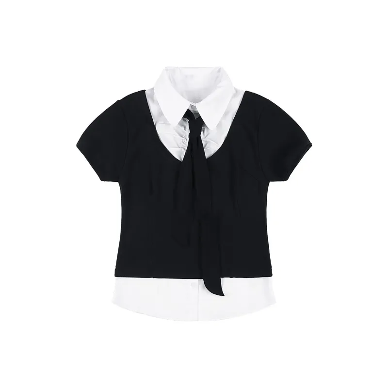 SLEEP AT 11 T Shirts Women's Black-0
