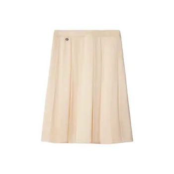 Burberry FW24 Casual Short Skirts Women's Beige