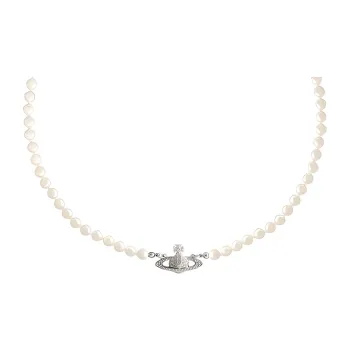 Vivienne Westwood Orb pendant Pearl Necklace