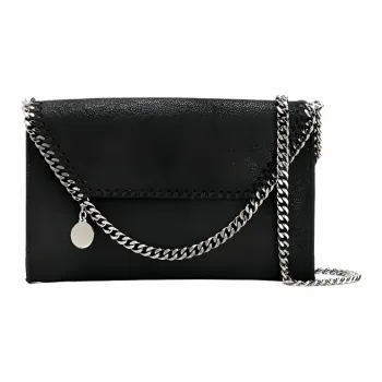 Stella McCartney Polyester Crossbody Bag Small Size Women's Black