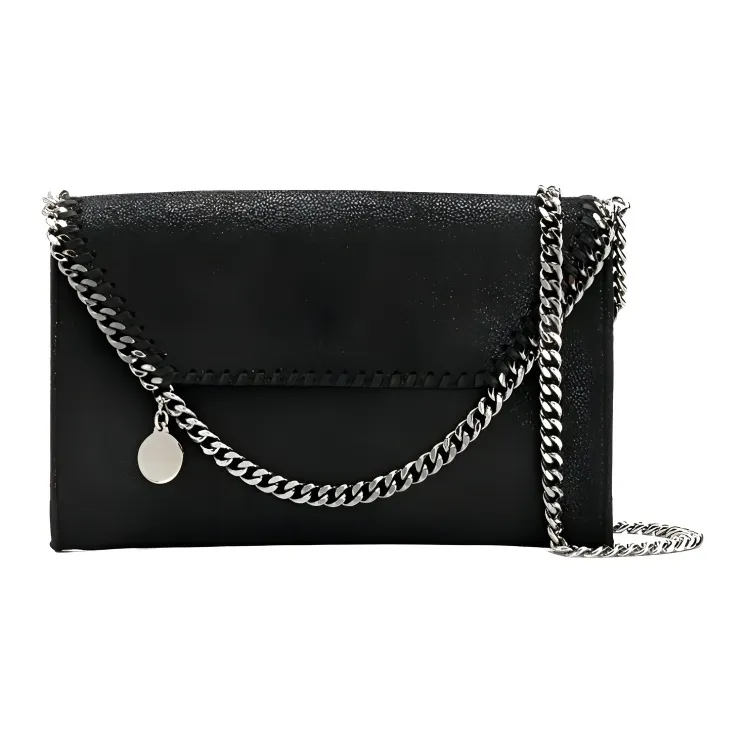 Stella McCartney Polyester Crossbody Bag Small Size Women's Black-0