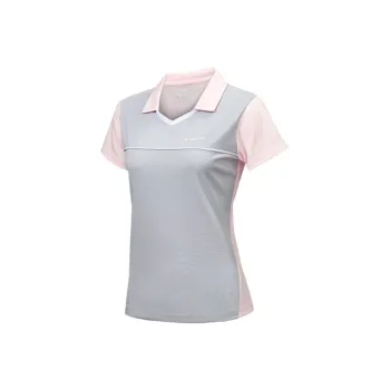 Kawasaki Badminton Clothing Women's Milk Tea Pink