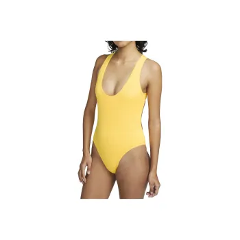 Nike SS23 One piece Swimsuit Women's Yellow