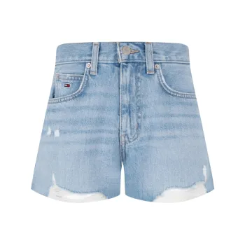 Tommy Hilfiger Denim Shorts Women's Denim Blue