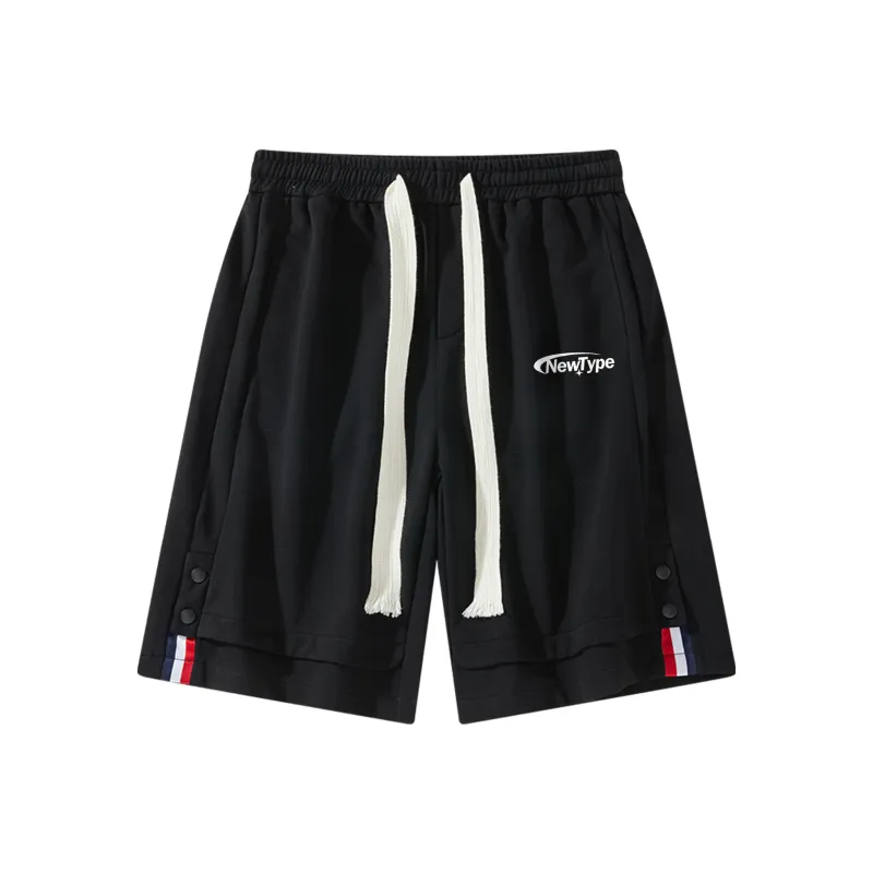 Nt Denim Shorts Unisex Black-0