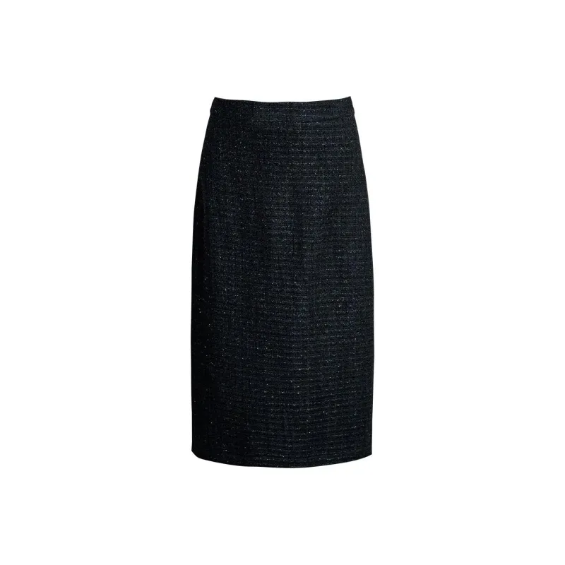 ROEYSHOUSE Casual Long Skirts Women's Black-0