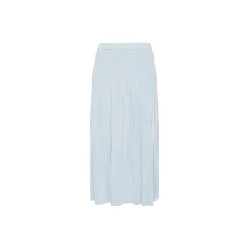Zimmermann Waverly Lurex detail Ribbed Skirt